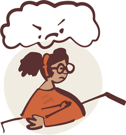 Mood changes illustration