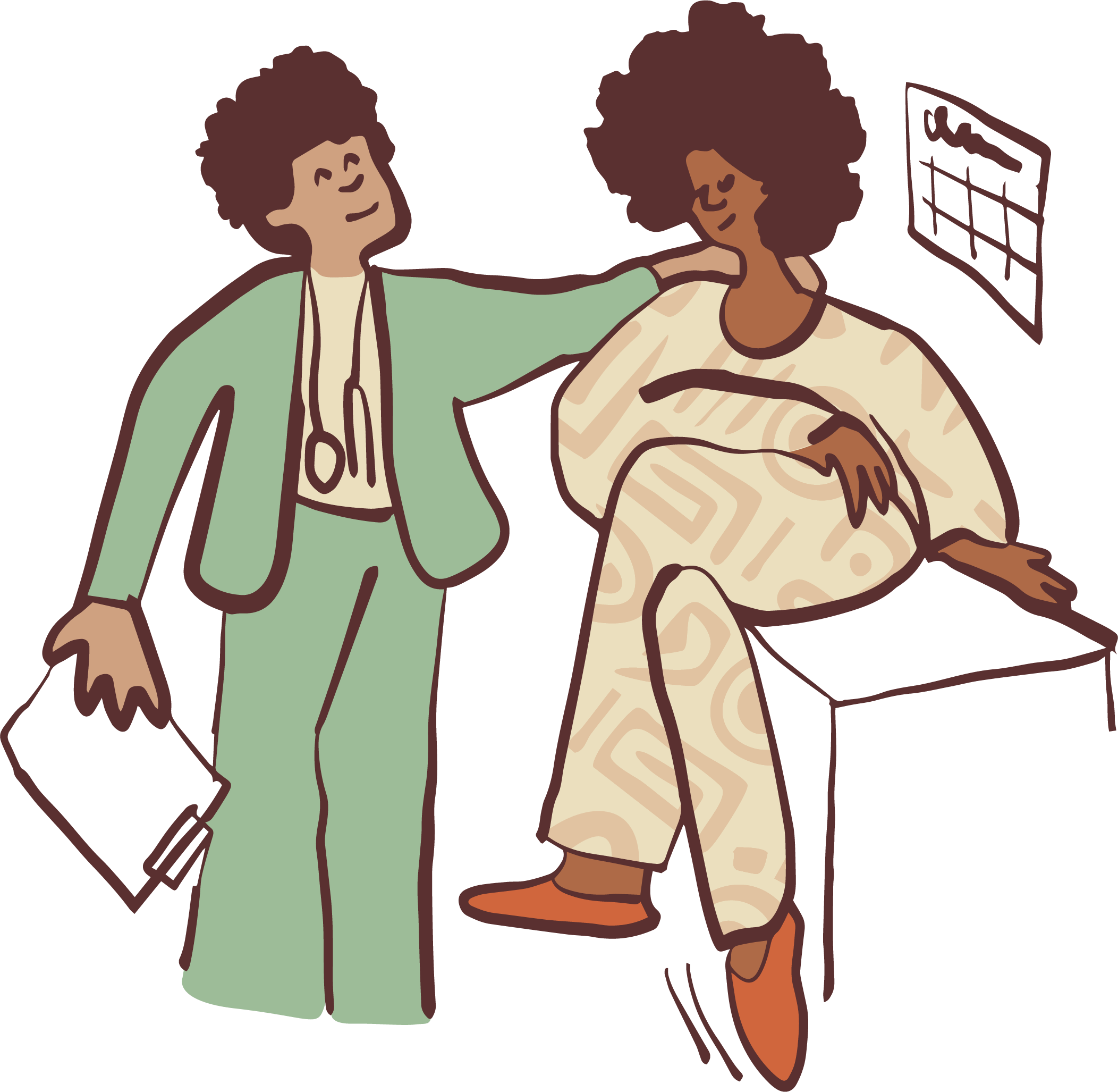 Finding mental health professionals illustration