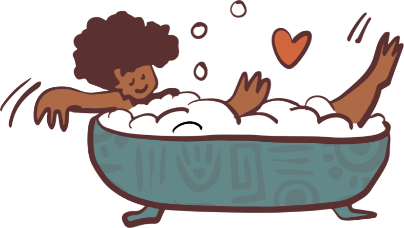 Brain on Self-Care Illustration