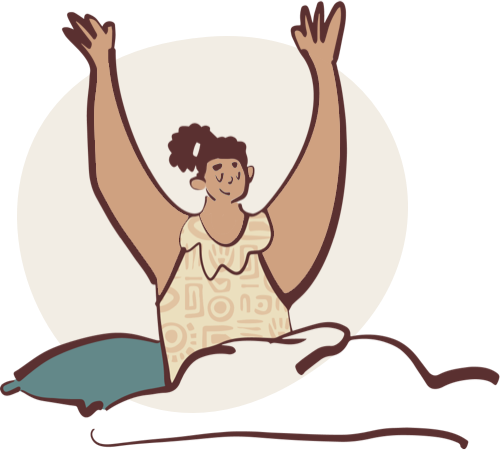 Refreshed mind illustration