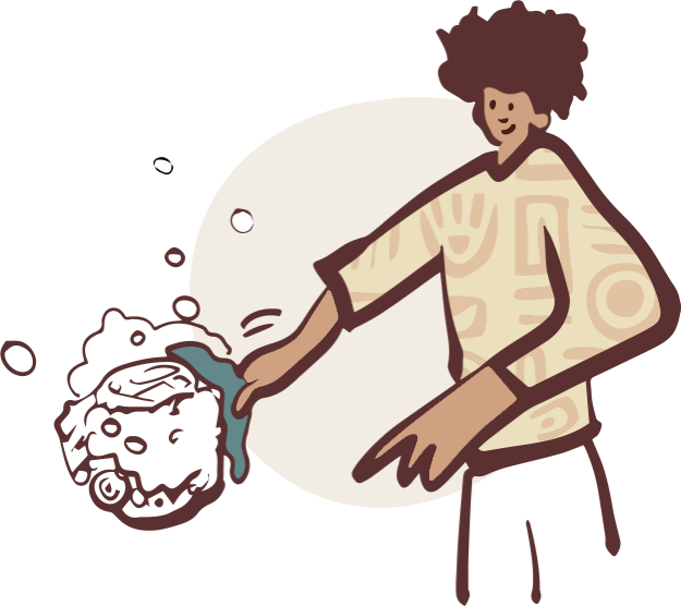 Healthy choices illustration